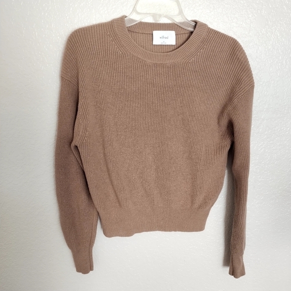 Aritzia wilfred crew neck Isabelli sweater sz Xs - Picture 2 of 9